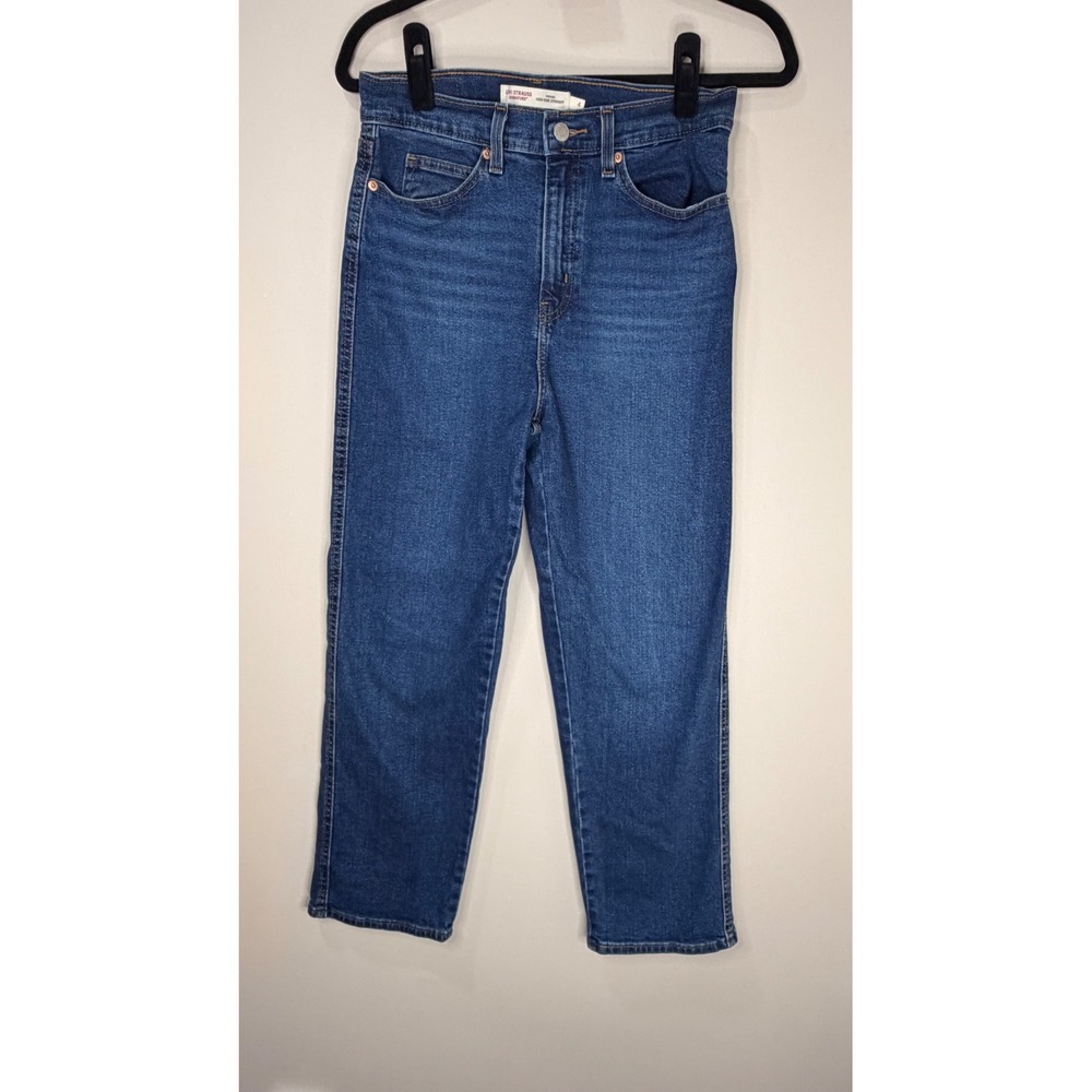 #152 LEVI STRAUSS SIGNATURE Straight Jeans‎ Sz. 4 Jeans w: 28-30 r: 12 I: 26.5